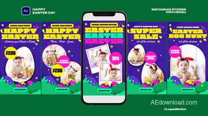 Easter Day Product Promo template preview