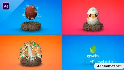 Easter Egg - Logo Reveal Logo Stings template preview