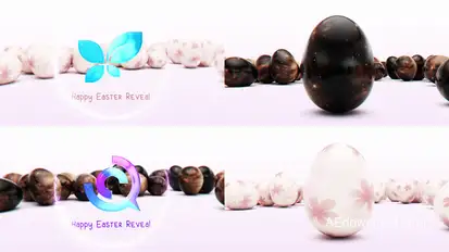 Easter Egg Cracks Logo Reveal Logo Stings template preview