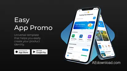Easy App Promo Product Promo template preview