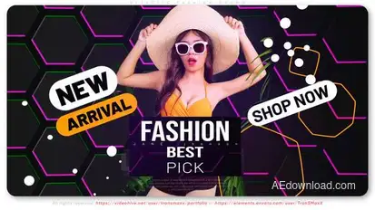 Eclectic Fashion Promo Openers template preview