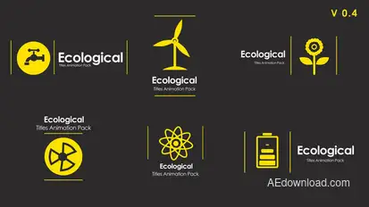 Ecological Titles V 0.4 Titles template preview