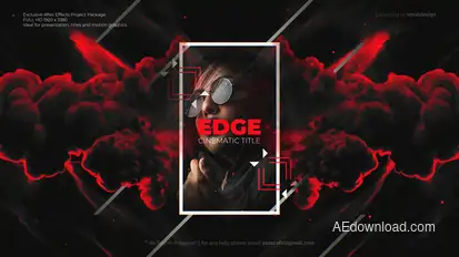 Edge Cinematic Titles Titles template preview