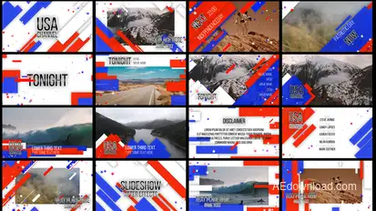 Edit USA TV Broadcast Essentials broadcast-packages template preview