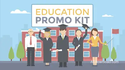 Education Promo Product Promo template preview