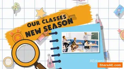 Education Promo Openers template preview