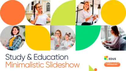 EDUS - Education Slideshow Video Displays template preview