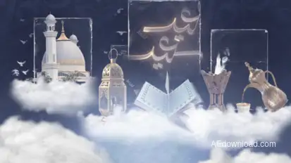 EID MUBARAK Elements template preview