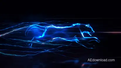 Electric Charge Logo Logo Stings template preview