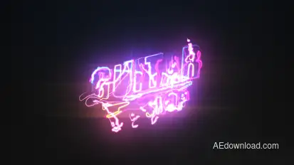 Electric Energy Logo Reveal Logo Stings template preview