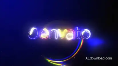 Electric Glitch Logo Logo Stings template preview