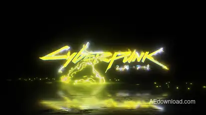 Electric Logo Animation Logo Stings template preview