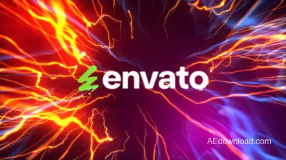 Electric Reveal Logo Stings template preview