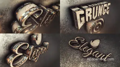 Elegant And Grunge Epic Opener 3D Openers template preview