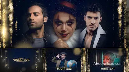 Elegant Awards Show Elements template preview