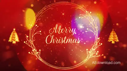 Elegant Christmas Greetings Openers template preview