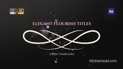 Elegant Classical Titles Titles template preview
