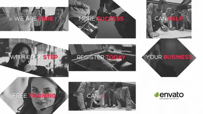 Elegant Corporate Intro Openers template preview