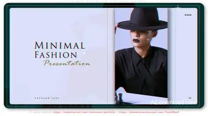 Elegant Fashion Presentation broadcast-packages template preview