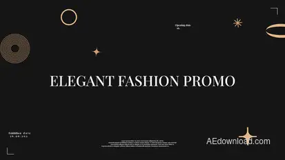 Elegant Fashion Promo broadcast-packages template preview