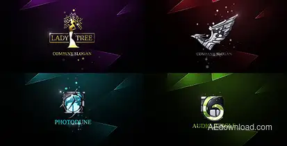 Elegant Glossy Logo Logo Stings template preview