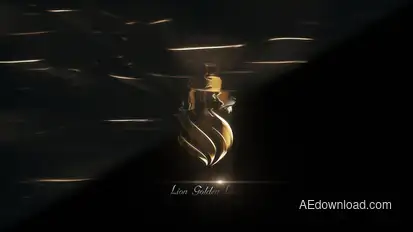 Elegant Gold Logo Logo Stings template preview