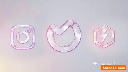 Elegant Lines Logo Logo Stings template preview