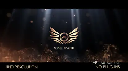 Elegant Logo Intro Logo Stings template preview