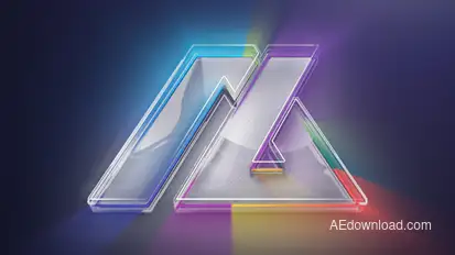 Elegant Logo Reveal Video Displays template preview