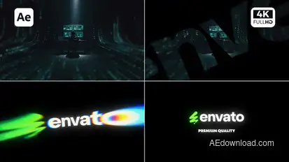 Elegant Logo Reveal Logo Stings template preview