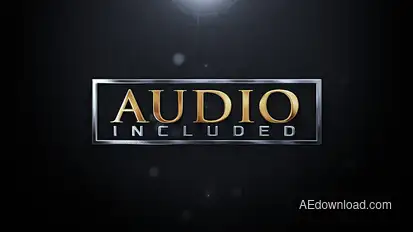 Elegant Metallic Logo Logo Stings template preview