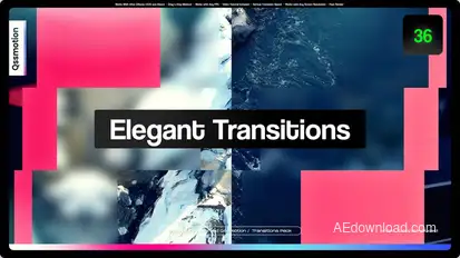 Elegant Transitions 2.0 Elements template preview