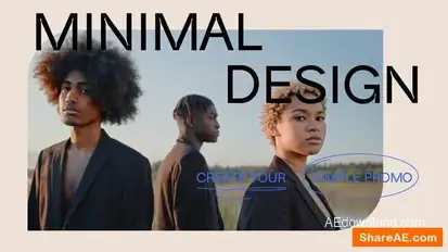 Elegant Typography Intro 3 in 1 Openers template preview