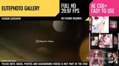 Elitephoto Gallery Video Displays template preview