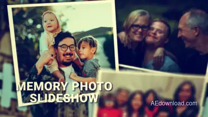 Emotional Memory Photo Slideshow Logo Stings template preview