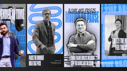 Energetic Freeze Cuts - Vertical Toolkit Openers template preview