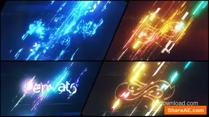 Videohive Energetic Glitch Impact Logo Logo Stings template preview