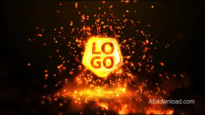 Energetic Logo Animation Logo Stings template preview