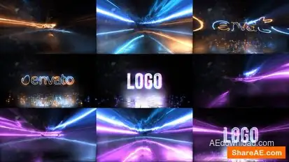 Energetic Logo Openers template preview
