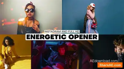 Energetic Opener Openers template preview