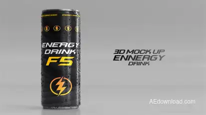 Energy Drink Animated Condense Product Promo template preview