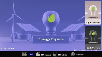Energy Experts Logo Stings template preview