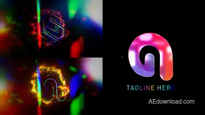 Logo - Glitch Logo Logo Stings template preview