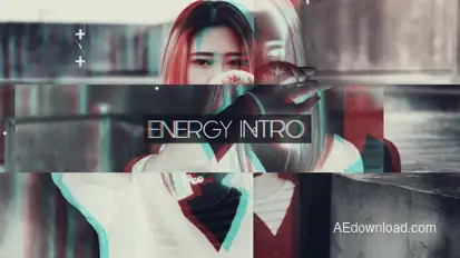 Energy Intro Openers template preview
