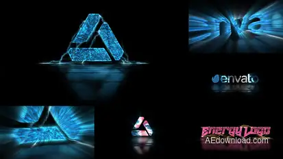 Energy Logo Reveal Logo Stings template preview
