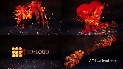 Energy Logo Reveal Logo Stings template preview