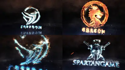 Energy Logo Reveals Logo Stings template preview