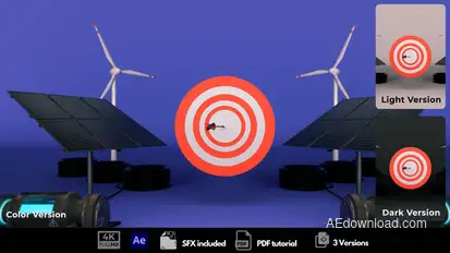 Energy Professionals Video Displays template preview