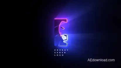 Energy Saber Logo Logo Stings template preview