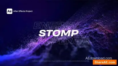 Energy Stomp Intro Openers template preview